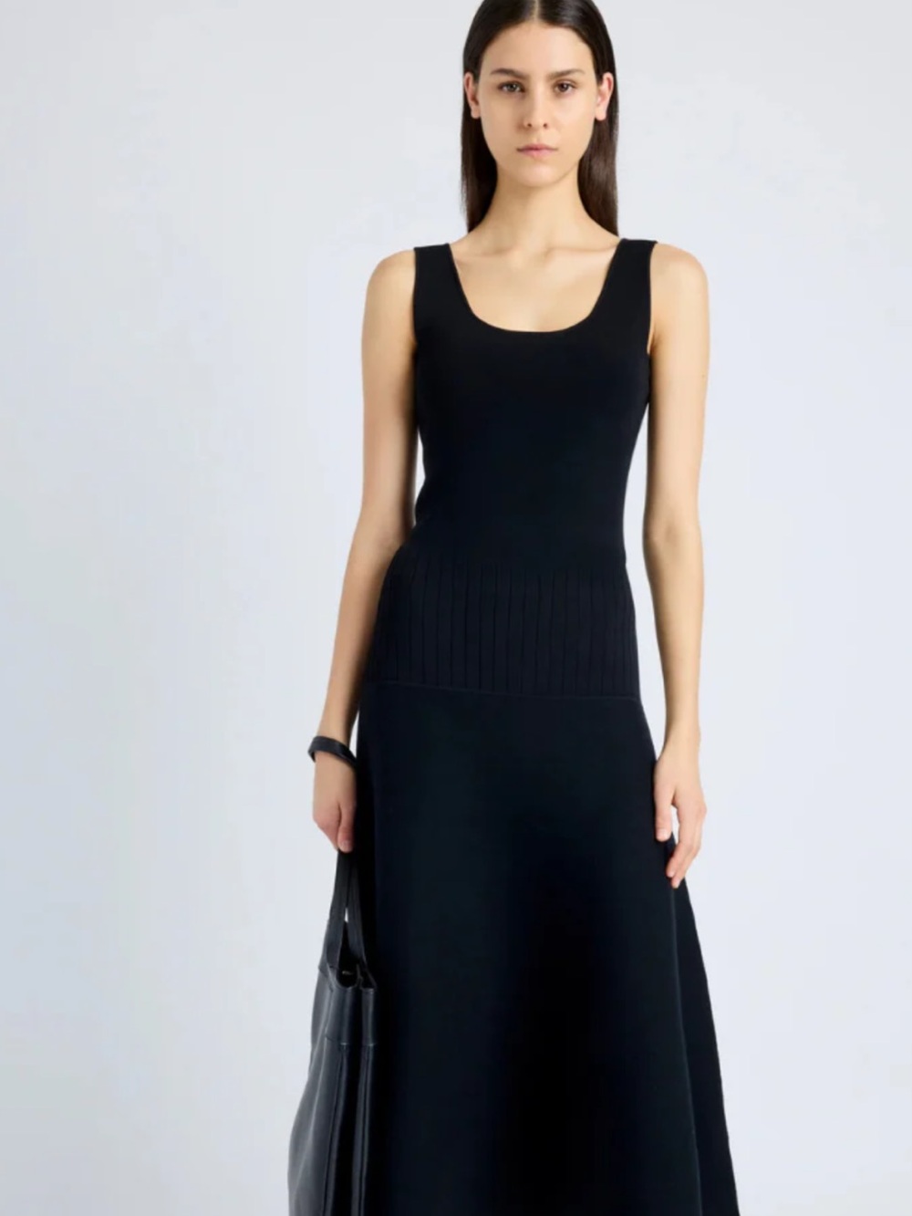 Proenza Schouler Black Sleeveless Maxi Dress - Picture 2 of 4